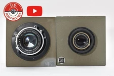 [AS-IS w/ Boards] Fujinon WS 150mm f/6.3 & 180mm f/5.6 Large Format Lenses Japan