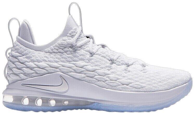 Nike LeBron 15 Low White Metallic for Sale | Authenticity