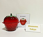 Le Creuset NEW IN BOX strawberry Stoneware Peitite Cocotte fruit rare collection