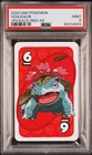 2020 UNO POKEMON VENUSAUR JAPANESE BACK RED #6 PSA 9