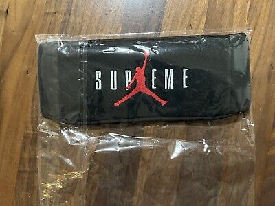 SUPREME®/JORDAN® HEADBAND Polartec Fleece FW24 Black One
