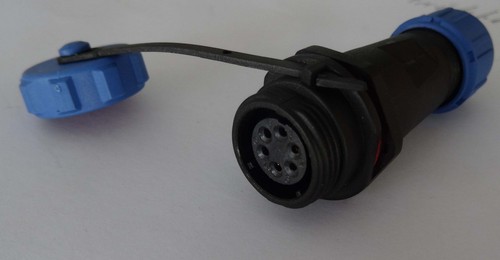 IP68 Steckverbinung Steckverbinder Verbinder Stecker mit Deckel wasserdicht  - Bild 18 von 18