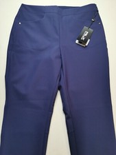 RLX By RALPH LAUREN Womens US 6 UK S W27.5 L30 Golf Trousers (BNWT) Blue Stretch