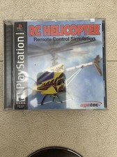 RC Helicopter (Sony PlayStation 1, 2002) Manual And Case Included