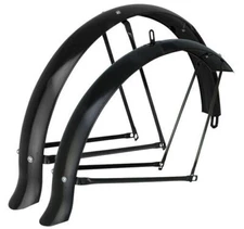 26" Fender Set Flared Standard Balloon 80mm Black