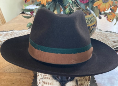brown felt dress Standard Wool Felt Tricorn Brown main image 1