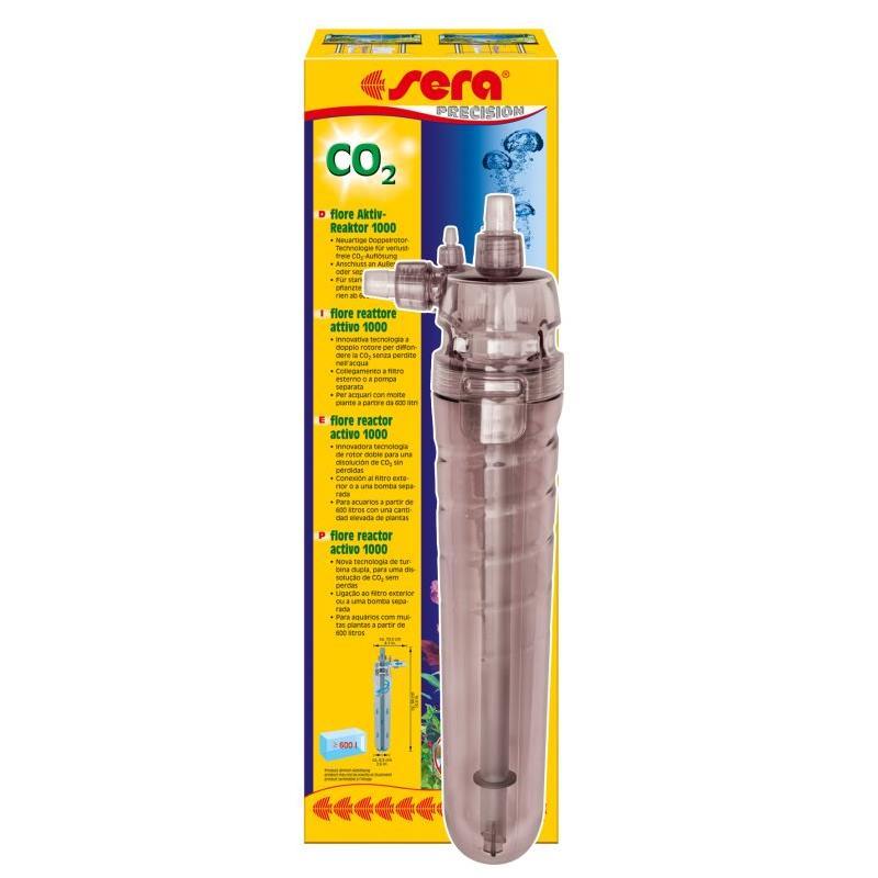 Sera Flore CO2 Aktiv-Reaktor 500. Mischung Von CO2 Mit Aquarienwasser