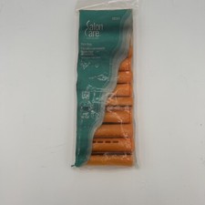 Salon Care Tangerine Large Curved Perm Rods 292531 Set of 12