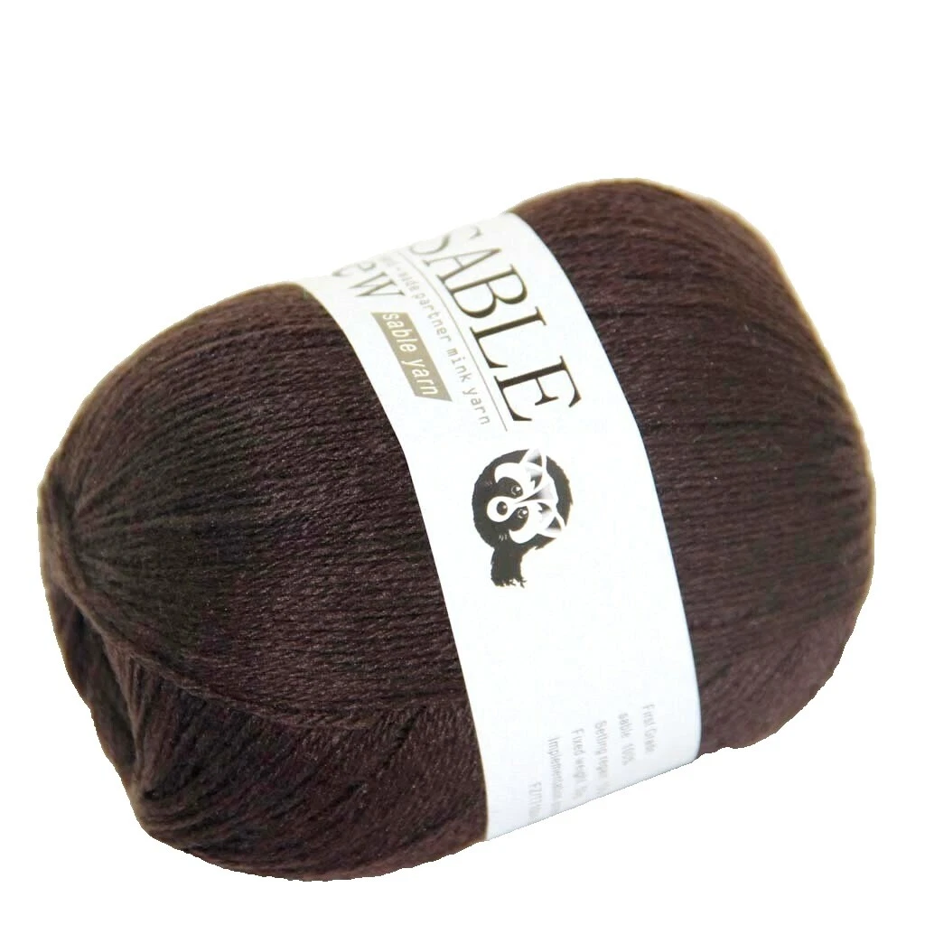 Brown Drapery Hand Painted Yarns