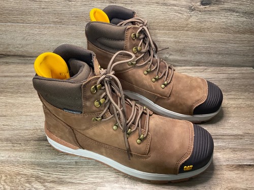 New Mens size 13 CAT Caterpillar Impact Hiker Waterproof Composite Toe BOOTS