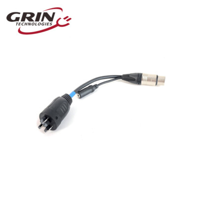 Grin XLR to Bosch Basic Adapter, with TRS Comm Port, up to 6.5A, Signal Line 5V