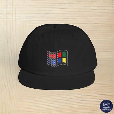 Microsoft Nostalgic Logo Retro Vintage Old Classic Emblem Unisex Surf Cap