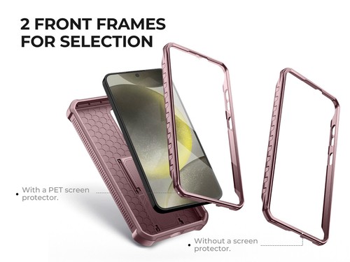 Dexnor Full Body Case for Samsung Galaxy S24 Heavy Duty Shockproof Rugged Cover - Picture 52 of 84