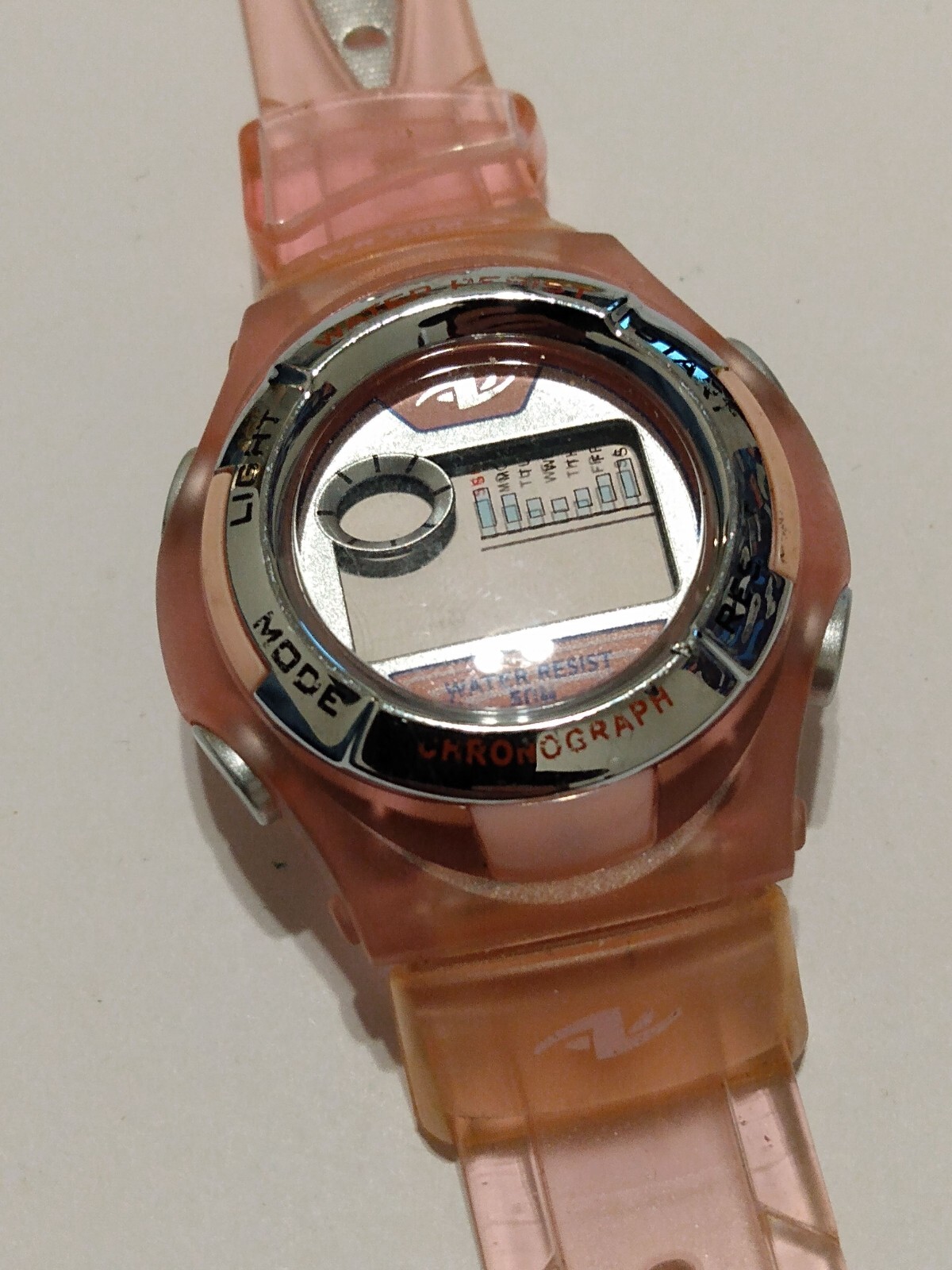 WR 50M TGHK Athletic Works Watch Nonworking Untested For Parts or