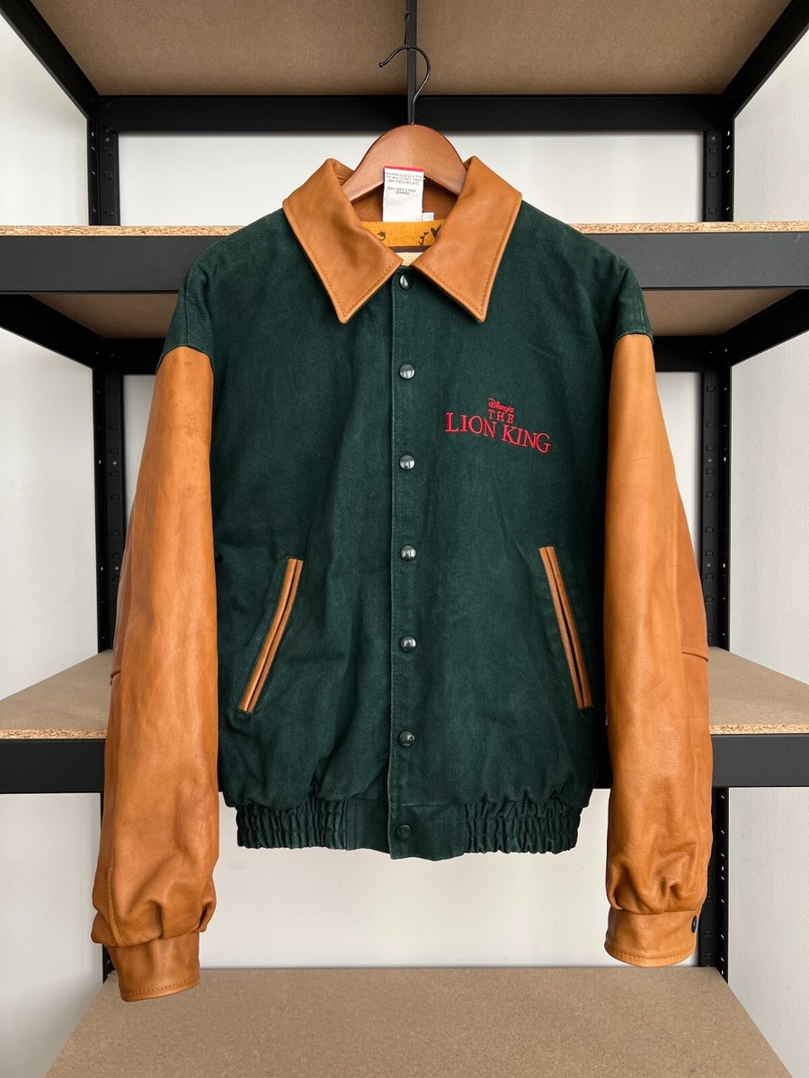 ジャケット・アウター simba Vintage 90s The Lion King Simba Cartoon Movie Leather