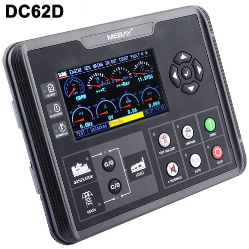 DC62D Generator Set Controller Genset Control Module for Diesel Generator