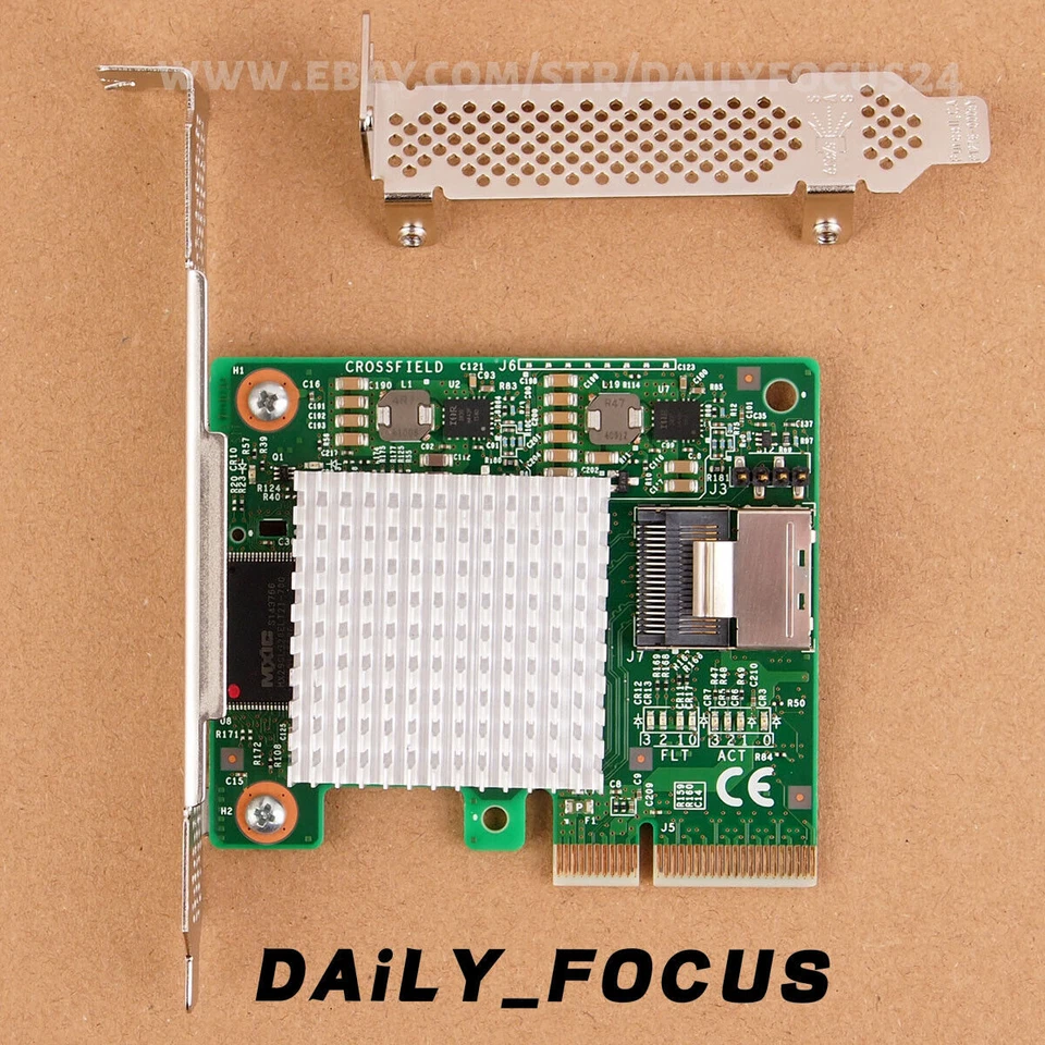 IBM H1110 SATA / SAS HBA IT-Mode P20 6Gbps PCIe For ZFS FreeNAS unRAID - Image 2 of 4
