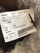 2004 2005 2006 Toyota Sienna 3.3L Reman AC A/C Compressor