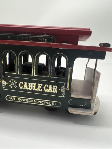 Trolley car; San Francisco Music Box Company Number 39 - Picture 7 of 15
