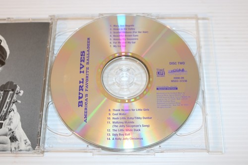 BURL IVES - America's Favorite Balladeer CD, 30 Songs, Time Life Music, EUC - Picture 7 of 7