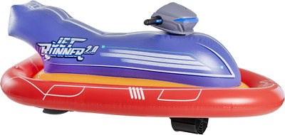 Jet Runner 2.0-12V Motorized Inflatable Ride-On Watercraft Pool Float. Perfect f