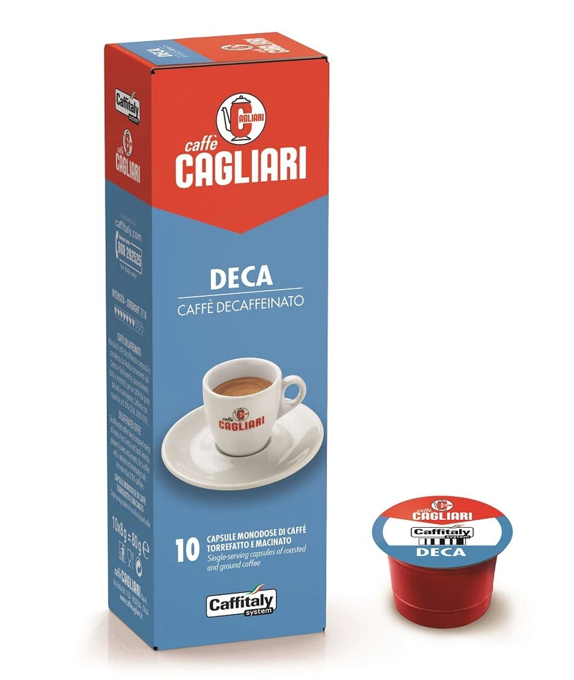 100 Capsule Decaffeinato Caffitaly Cagliari - Capsule Caffitaly Decaffeinato