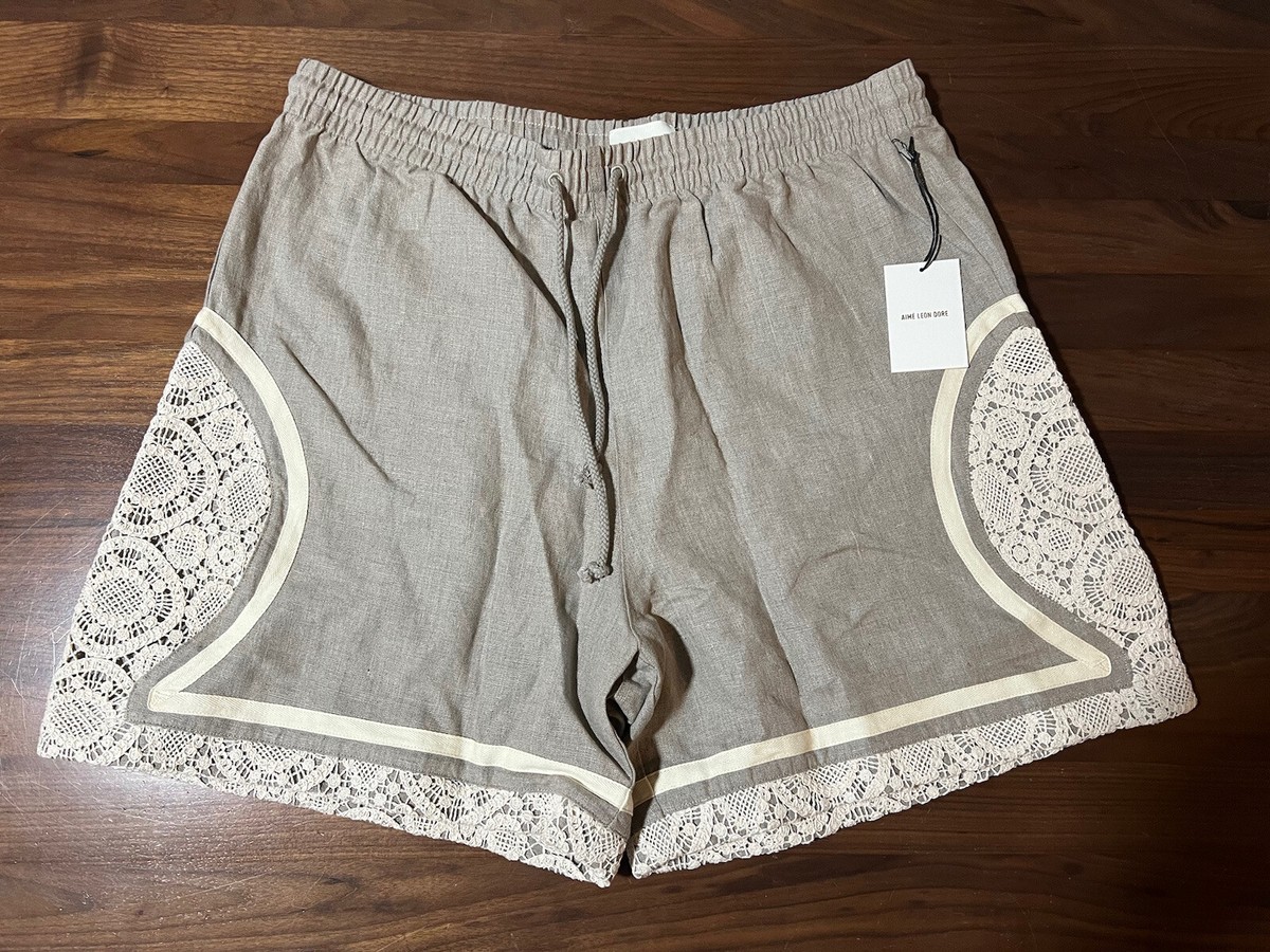 パンツ aime leon dore Lace LinenBasketballShort aime leon dore Lace LinenBasketballShort