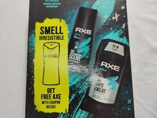 Axe Apollo Set 4.0 oz spray deodorant and 1 2.7oz Antiperspirant B-521