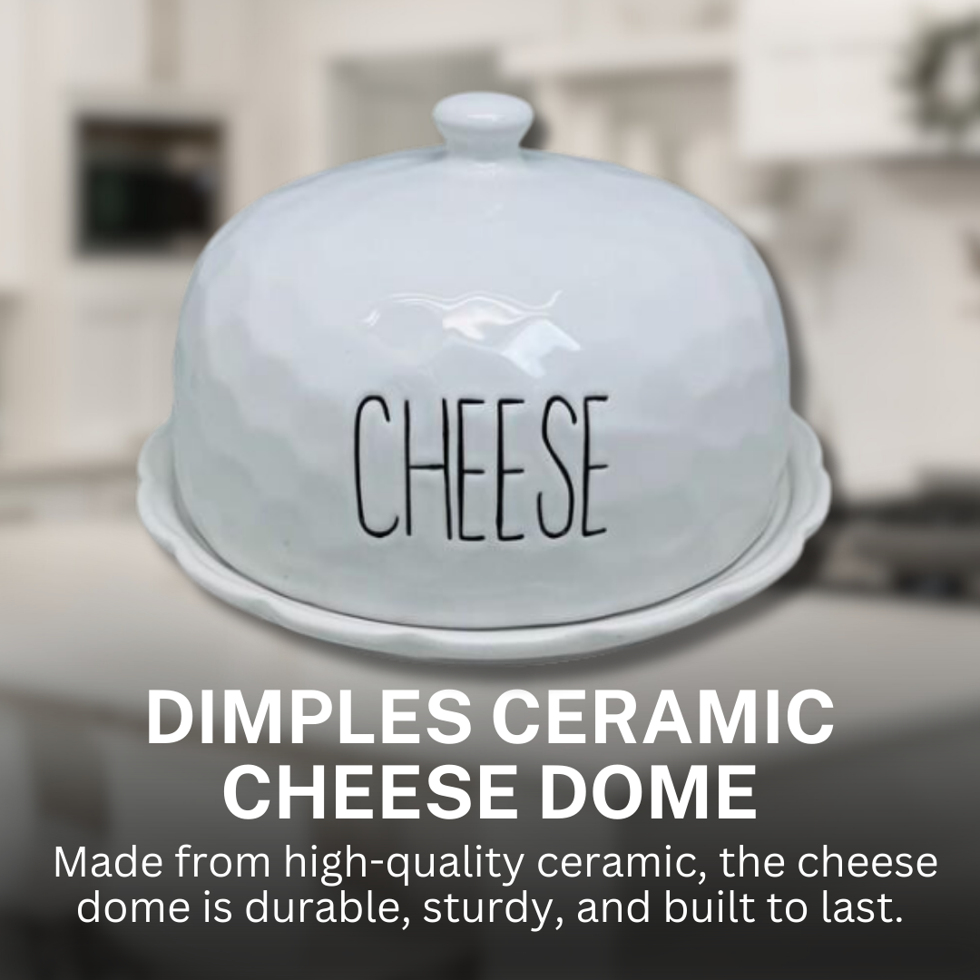 Dimpled Design Cheese Cover Apollo Dimples Cheese Dome – Glass Cheese ...