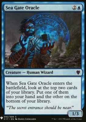 Magic the Gathering MTG Sea Gate Oracle (480) Mystery Booster   LP
