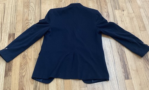 Class Club Dillards Boys Navy Blue Blazer Brass Buttons - Picture 2 of 10