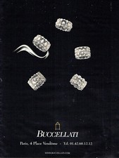 Publicité Advertising 107   2011  Buccellati  joaillier