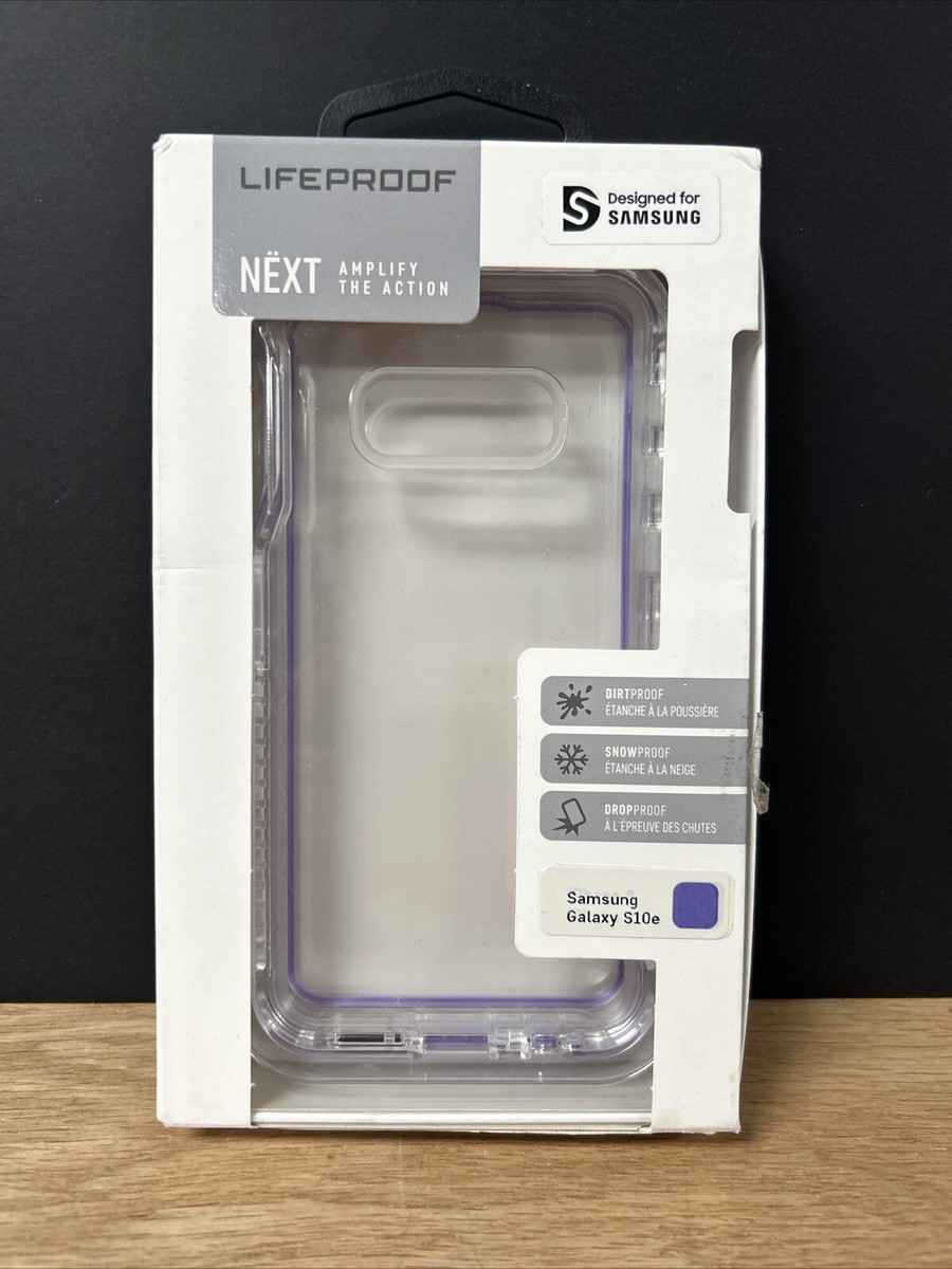 LifeProof NEXT Series Case Samsung Galaxy S10e Purple/Clear