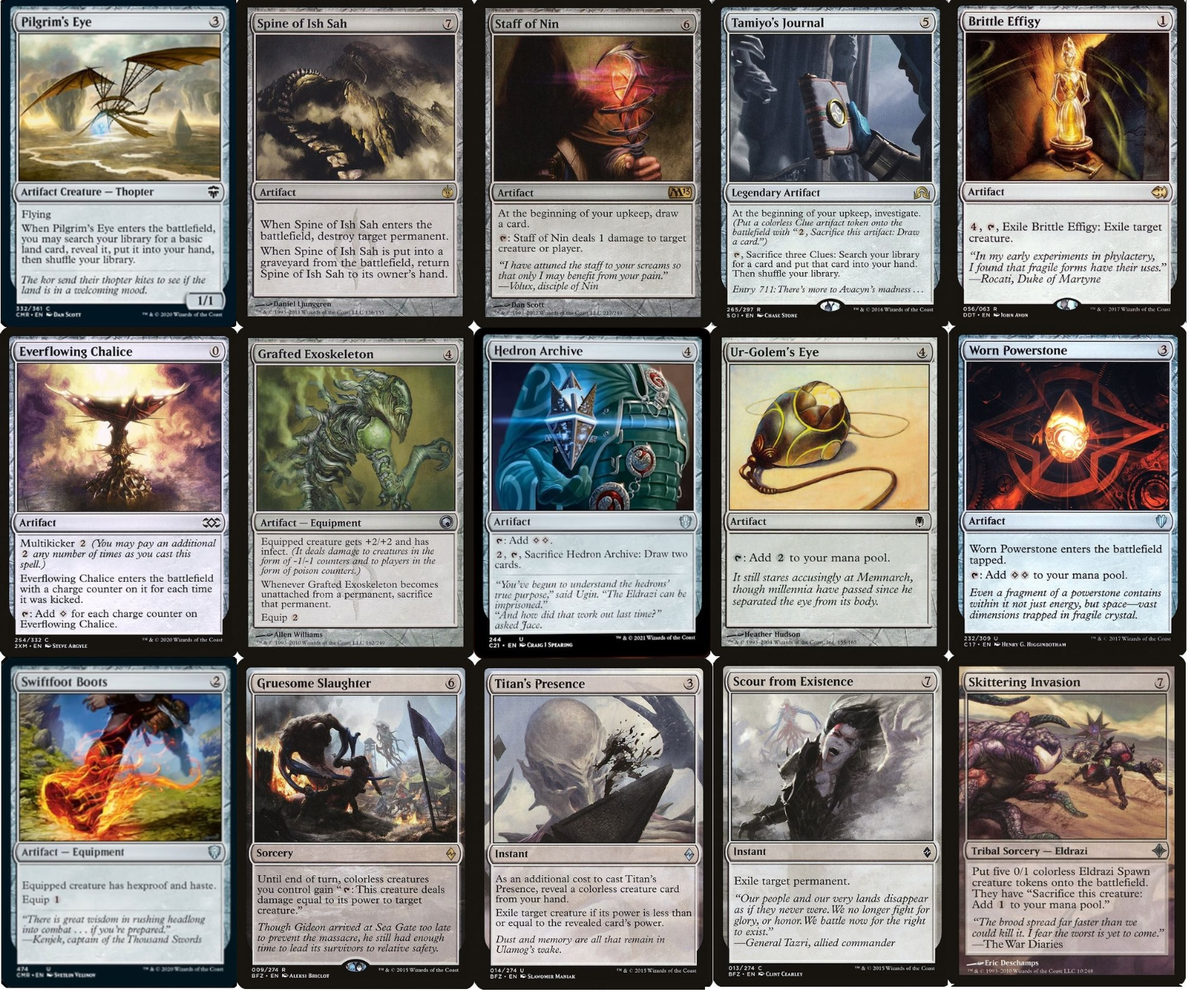 Magic The Gathering Commander Deck Eldrazi Commander Deck - Magic: The Gathering MTG Ready-to-Play 100 Card Deck Feat. Ulamog & Kozilek (SP-NM Condition) Magic Eldrazi Commander Deck Magic The Gathering Commander Deck Eldrazi Commander Deck - Magic: The Gathering MTG Ready-to-Play 100 Card Deck Feat. Ulamog & Kozilek (SP-NM Condition) Magic Eldrazi Commander Deck