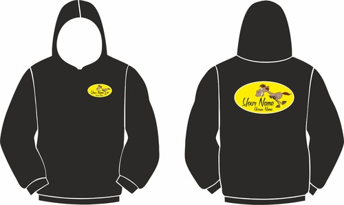 Kids Custom Horse Riding Hoody Show Jumping equestrian dressage riding school - Picture 2 of 13