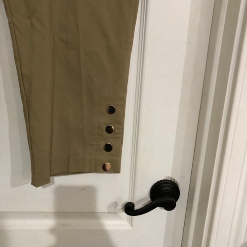 Brandneu Zac & Rachel Damen-Caprihose zum Überziehen Größe 12 Farbe Chino MR81HS14Y - Bild 4 von 10