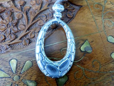 Handgefertigter Sterling Silber Anhänger
