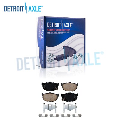 Rear Ceramic Brake Pads for Hyundai Elantra Tiburon Stanza Kia Spectra Spectra5