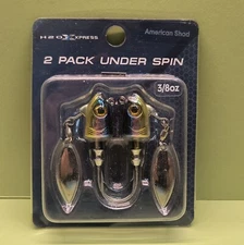 Fishing Lure - H20 Xpress Underspin 3/8oz American Shad