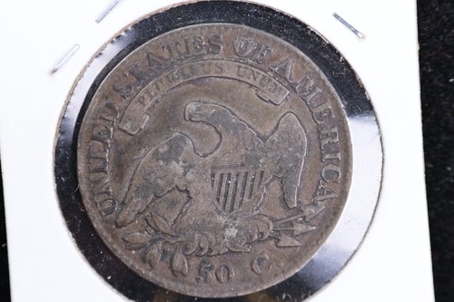 Medio dólar busto tapa 1826, moneda coleccionable asequible. Tienda #230808053 - Imagen 2 de 2