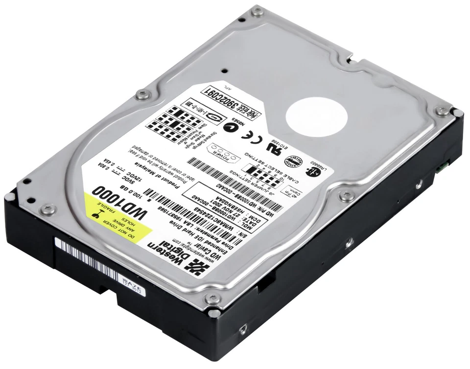 Hard Drive WD Caviar WD1000BB-00CAA0 100GB 7.2K 2MB Ata 3.5'' - Image 2 of 3