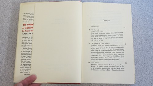Complete Book of Tailoring - by Adele Margolis - Women who sew 1964 1st edition - Picture 9 of 11