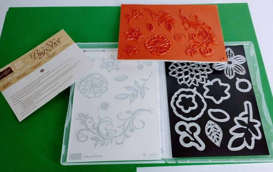 Stampin' Up: Falling Flowers set de estampillas y estampado: retirado Foto 2 de 2