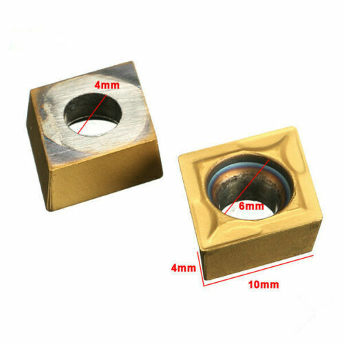 10Pcs Wendeschneidplatten für ALU Stahl oder Edelstahlbearbeitung DCMT/CCMT/RPMT - Bild 123 von 126