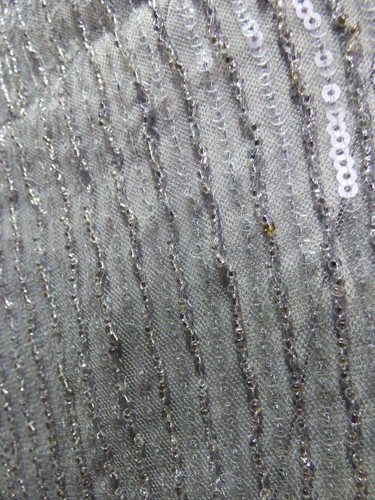 $128 Guess Gunmetal Gray Lucila Sequin Wrap Dress Medium NEW G276 - Picture 13 of 17