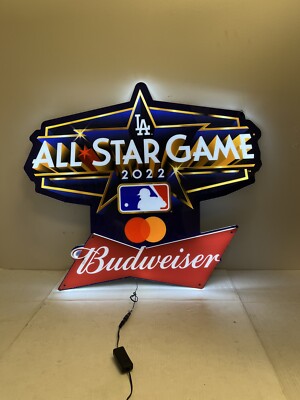 非売品 Budweiser MLBネオンサイン 非売品 Budweiser MLBネオンサイン