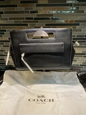 バッグ COACH Bleeker Legacy Signature Hand bag COACH Bleeker Legacy Signature Handbag 072 | eBay