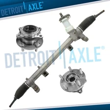 FWD Rack and Pinion Front Wheel Bearings Hubs Kit for 2017 2018 Sportage Tucson