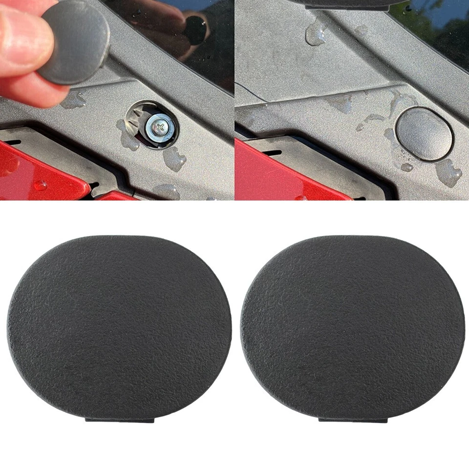 Tapa de rejilla de cubierta de parabrisas de coche 2 piezas para Mazda MX5 para Miata cubierta de tornillo limpiaparabrisas Foto 3 de 4
