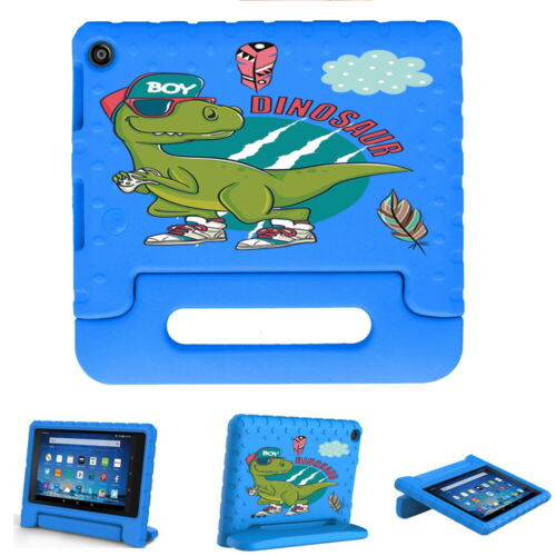 ShockProof EVA Handle Kids Stand Cover Case For Amazon Fire HD 8/HD 8 Plus/2024 - Picture 24 of 33